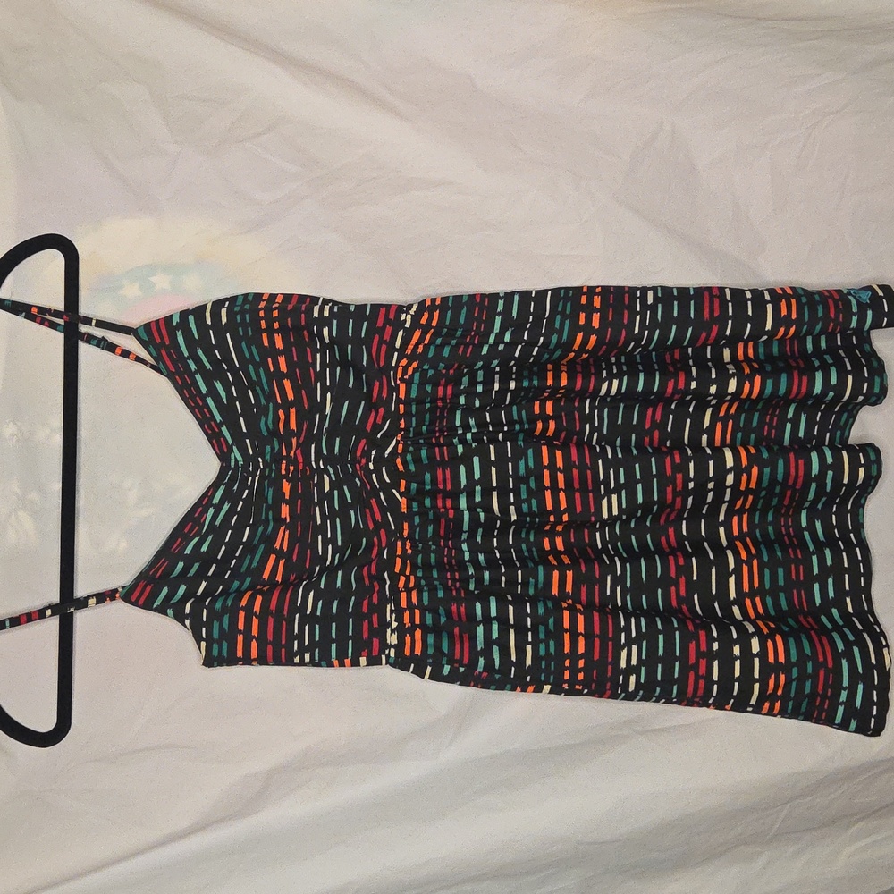 Roxy Multicolor Striped Mini Dress